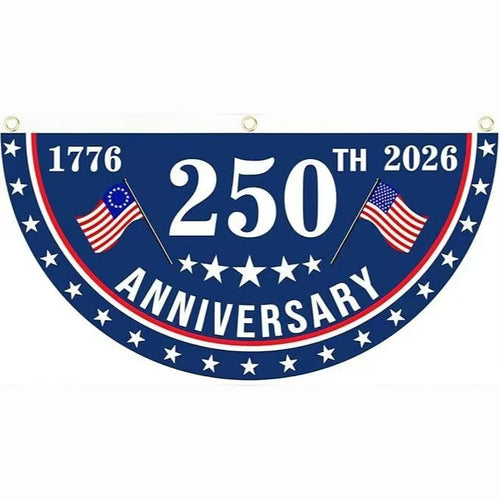 Celebrate America's 250th Birthday Banner