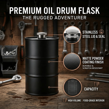 Portable Whiskey Flagpole – Stainless Water Bottle | Sylva Flow