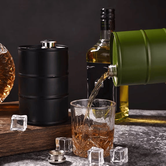 Portable Whiskey Flagpole – Stainless Water Bottle | Sylva Flow