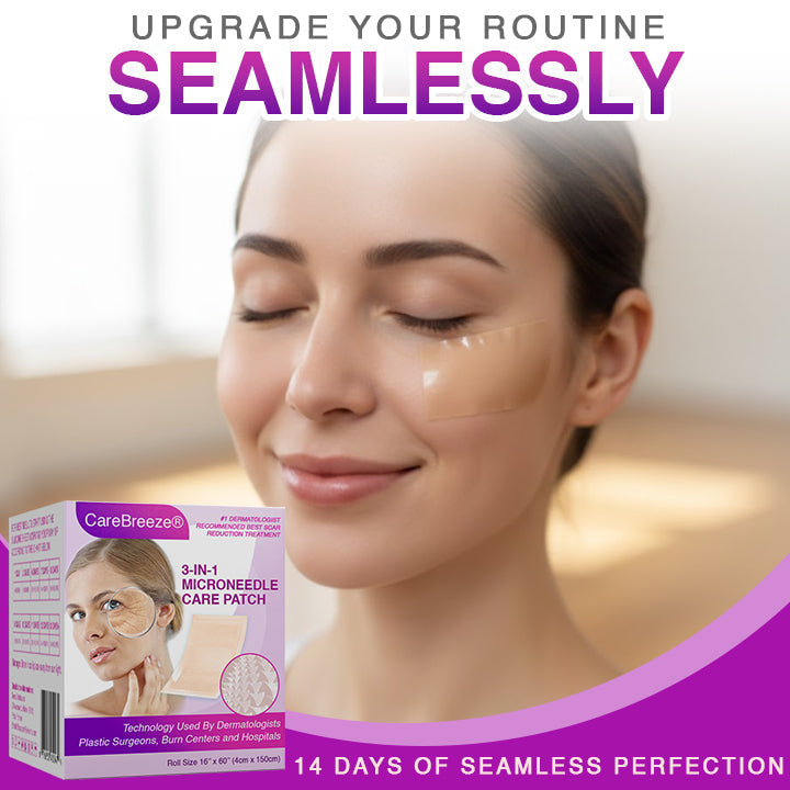 CareBreeze® 3-in-1 Microneedle Anti-Aging Patch