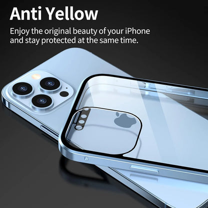 28 degree anti spy privacy glass screen protector phone case