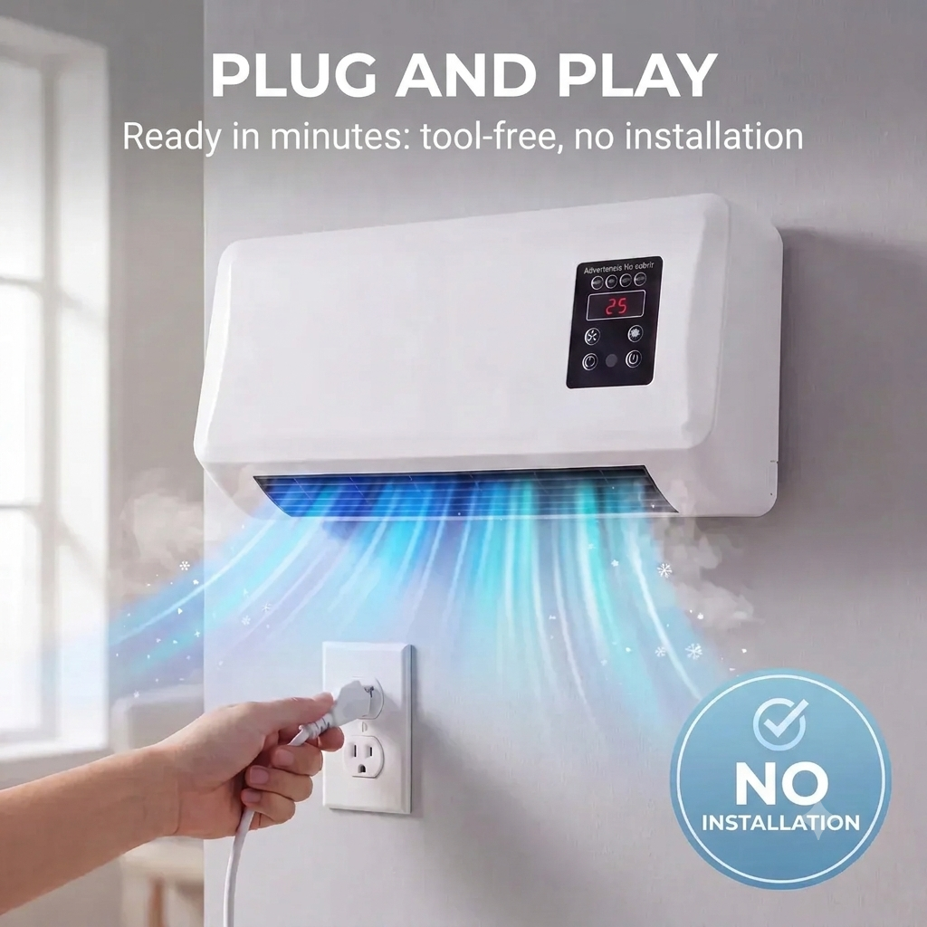 ❄️Limited Discount🔥Ductless Portable Air Conditioners No Windows Needed