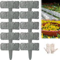 Imitation Stone Garden Fence - DIY Garden Edging Border